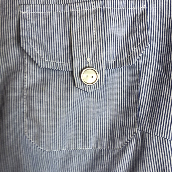 Alia Pinstripe Blouse - Picture 4 of 7